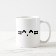 visage de chat, meowww, chaton de minou ! ! tasse à café