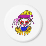 Visage de clown magnets