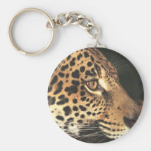 Visage de guépard porte-clés