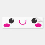 VISAGE de KAWAII mignon ! Adhésif Pour Voiture