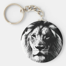 Visage de lion de BW Porte-clefs