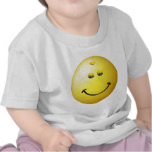 Visage de smiley de boule de bowling t-shirts