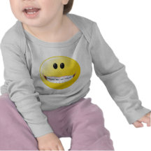 Visage de smiley de croisillons t-shirts