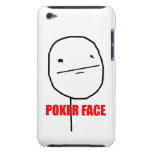 Visage de tisonnier - cas du contact 4 d'iPod Coques Barely There iPod