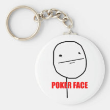 Visage de tisonnier Keychain Porte-clef
