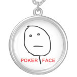 Visage de tisonnier (texte) pendentifs personnalisés