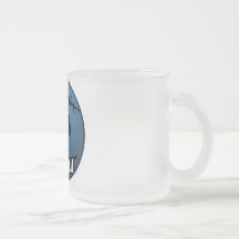 VISAGE DE ZOMBIECON - BLEU TASSE