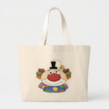 Visage doux de clown sac