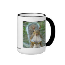 Visage doux d'écureuil mug