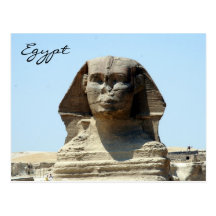 visage Egypte de sphinx Cartes Postales
