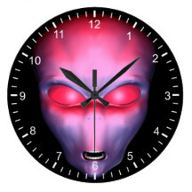 Visage étranger rouge