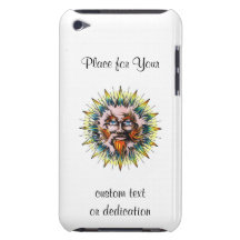Visage frais de sauge de Sun de symbole de tatouag Étui iPod Touch