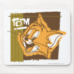 Visage heureux de Tom tapis de souris