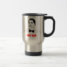Visage non mauvais de rage de meme d'Obama comique Mugs À Café