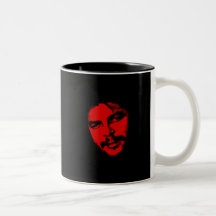 Visage rouge de Che Guevara personnalisable Tasse À Café