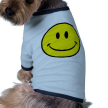 Visage souriant de bonheur manteaux pour chien
