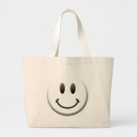Visage souriant heureux sac