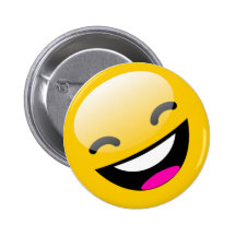 VISAGE SOURIANT RIANT BADGES AVEC AGRAFE