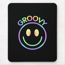 Visage souriant super tapis de souris