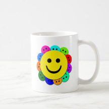 VISAGES SOURIANTS MUGS À CAFÉ