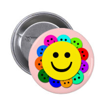 VISAGES SOURIANTS PIN'S AVEC AGRAFE