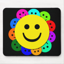 VISAGES SOURIANTS TAPIS DE SOURIS