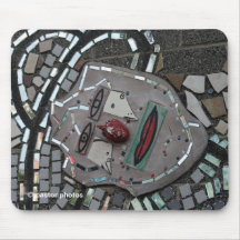 Visages sur Passayunk Tapis De Souris