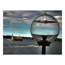 Vision de globe impressions photographiques
