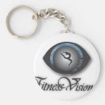 Visionnaire de forme physique porte-clé