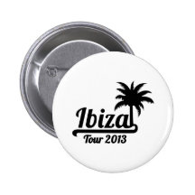 Visite 2013 d'Ibiza Badge Avec Épingle