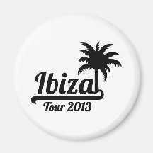 Visite 2013 d'Ibiza Magnets Pour Réfrigérateur