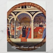 Visite à la crèche Tondo par Masaccio (meilleur Qu Tract Personnalisé