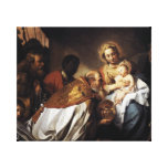Visite des 3 Wisemen Impression Sur Toile