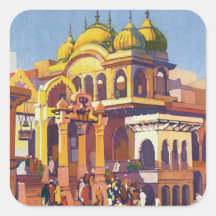 Visite Inde Muttra Autocollants