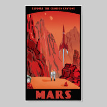 Visite Mars posters