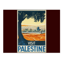 Visite Palestine Cartes Postales