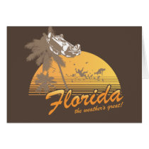 Visitez la Floride, le temps splendide - ouragan cartes