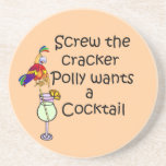 Vissez le biscuit Polly veut un caboteur de cockta Dessous De Verres