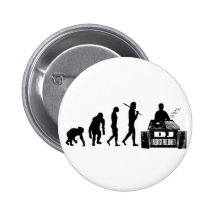 Vitesse d'amants de vinyle du DJ et du MC Badge Avec Épingle