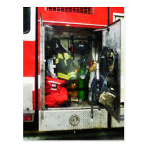 Vitesse de lutte contre l'incendie cartes postales