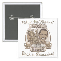 Vitesse de récession de bière d'Obama anti Badges