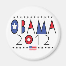 Vitesse du Président Barack Obama 2012 Magnets Pour Réfrigérateur
