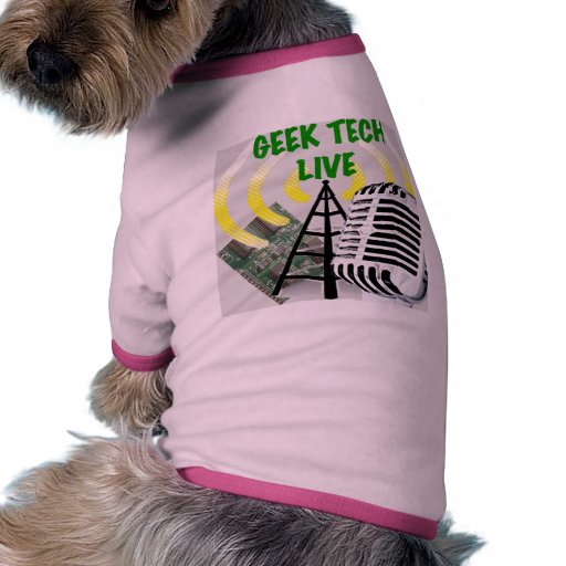 Vitesse vivante de technologie de geek ! manteaux pour toutous