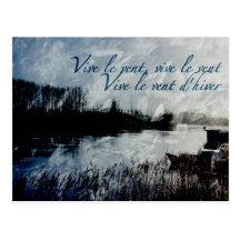 Vive le vent carte postale