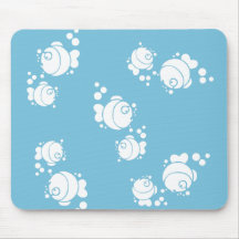 Vive les vacances: motif marin tapis de souris