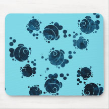 Vive les vacances: motif marin tapis de souris