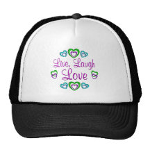 Vivent l'amour de rire casquettes