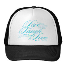 Vivent l'amour de rire casquettes de camionneur