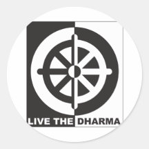 Vivent le Dharma Autocollants