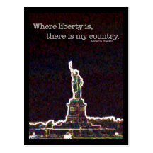 Vivent longtemps la liberté cartes postales